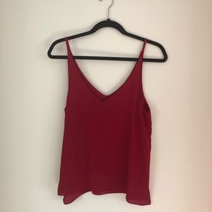 Topshop Tank in Red - US 4
